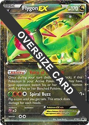 Flygon EX - XY61 (XY Black Star Promo) - Holofoil Jumbo Cards - Promo