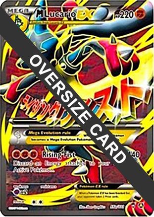 M Lucario EX - 55a/111/111 - Holofoil Jumbo Cards - Promo
