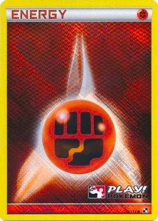 Fighting Energy (Play! Pokemon) 110/114 - Holofoil League & Championship Cards - Promo