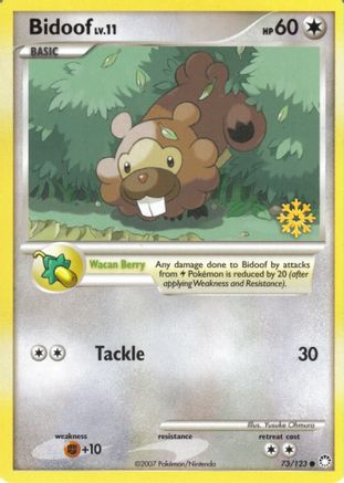 Bidoof - 73/123/123 Countdown Calendar Promos - Promo