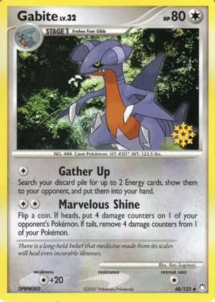 Gabite - 48/123/123 Countdown Calendar Promos - Promo