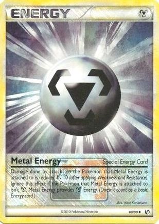 Metal Energy (Special) (Special) - 80/90 080/90 - Reverse Holofoil League & Championship Cards - Promo