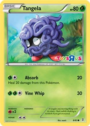 Tangela (Toys R Us Promo) 008/83 - Holofoil Miscellaneous Cards & Products - Promo