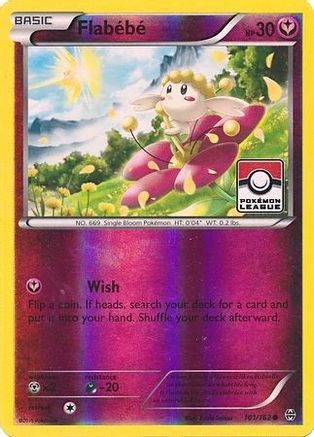 Flabebe (Pokemon League) 101/162 - Reverse Holofoil League & Championship Cards - Promo