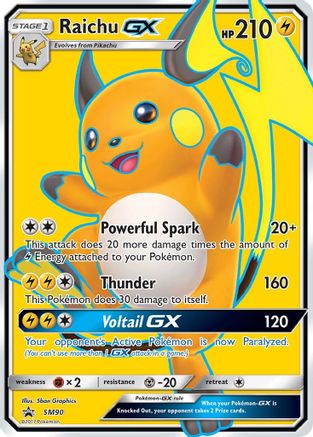 Raichu GX SM90 - Holofoil SM Promos - Promo