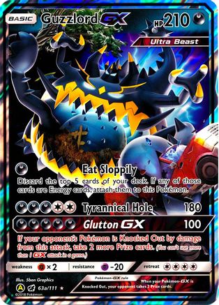Guzzlord GX - 63a/111/111 - Holofoil Alternate Art Promos - Promo
