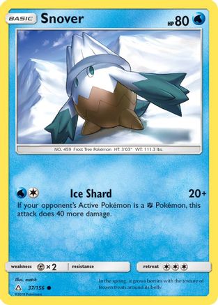 Snover - Reverse Holofoil SM Ultra Prism - Common