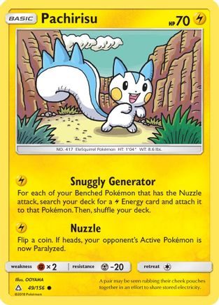 Pachirisu 049 SM Ultra Prism - Common