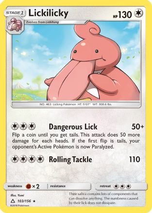 Lickilicky SM Ultra Prism - Rare