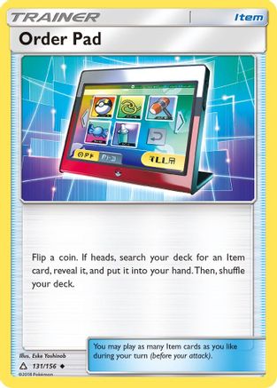 Order Pad 131 SM Ultra Prism - Uncommon