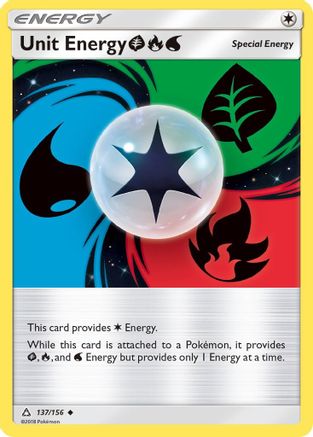 Unit Energy GRW 137 - Reverse Holofoil SM Ultra Prism - Uncommon