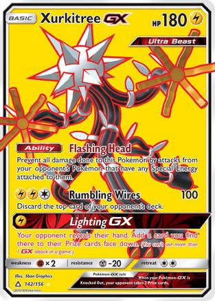 Xurkitree GX (Full Art) - Holofoil SM Ultra Prism - Ultra Rare