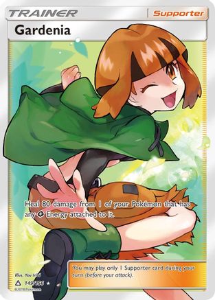 Gardenia (Full Art) - Holofoil SM Ultra Prism - Ultra Rare