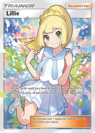 Lillie (Full Art)/156 - Holofoil SM Ultra Prism - Ultra Rare