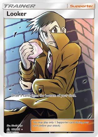 Looker (Full Art) - Holofoil SM Ultra Prism - Ultra Rare