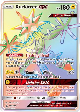 Xurkitree GX (Secret Rare) - Holofoil SM Ultra Prism - Secret Rare