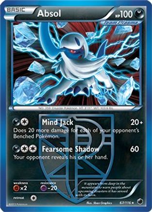 Absol - 67/116 (Moltres Legendary Battle Deck)/116 Deck Exclusives - Rare