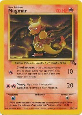 Magmar 039 - Unlimited Fossil - Uncommon