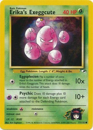 Erika's Exeggcute (77) (77) 077 - Unlimited Gym Heroes - Common