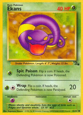Ekans 046 - Unlimited Fossil - Common