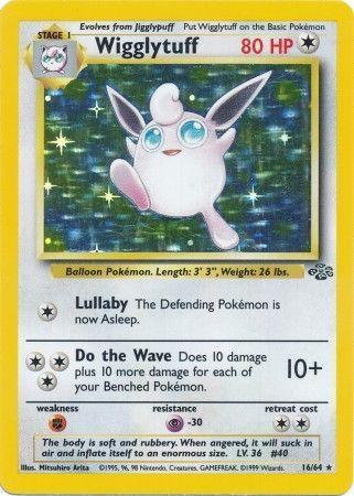 Wigglytuff (16) (16) 016 - Unlimited Holofoil Jungle - Holo Rare