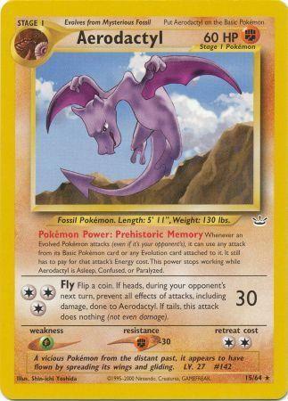 Aerodactyl 015 - Unlimited Neo Revelation - Rare