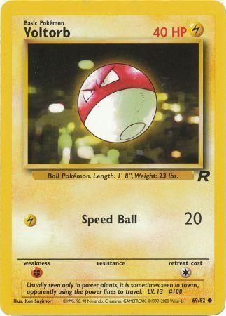 Voltorb 069 - Unlimited Team Rocket - Common