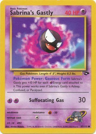 Sabrina's Gastly (97) (97) 097 - Unlimited Gym Challenge - Common