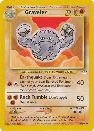 Graveler 030 - Unlimited Neo Revelation - Uncommon
