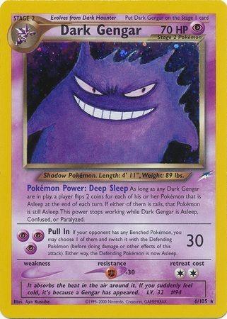 Dark Gengar - Unlimited Holofoil Neo Destiny - Holo Rare