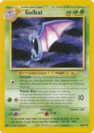 Golbat 029 - Unlimited Neo Revelation - Uncommon