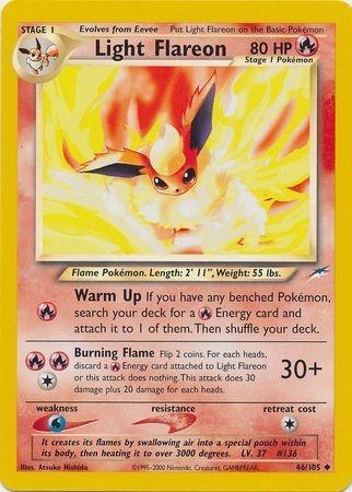 Light Flareon 046 - Unlimited Neo Destiny - Uncommon