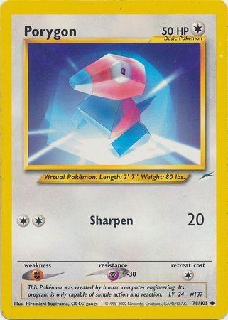 Porygon 078 - Unlimited Neo Destiny - Common