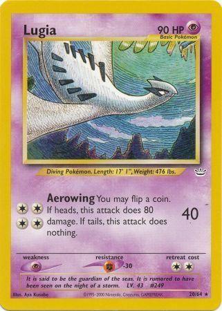 Lugia 020 - Unlimited Neo Revelation - Rare