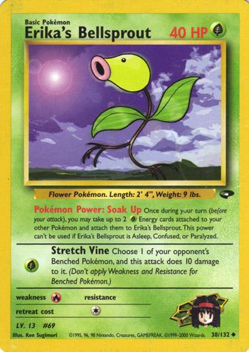 Erika's Bellsprout 038 - Unlimited Gym Challenge - Uncommon