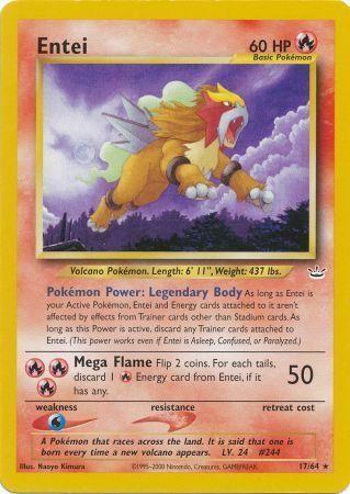 Entei (17) (17) 017 - Unlimited Neo Revelation - Rare