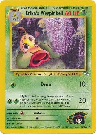 Erika's Weepinbell (48) (48) 048 - Unlimited Gym Heroes - Uncommon