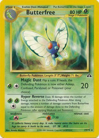 Butterfree 019 - Unlimited Neo Discovery - Rare