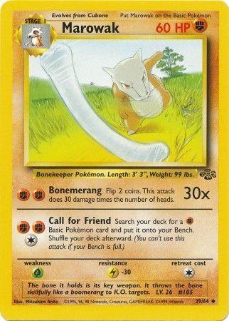Marowak 039 - Unlimited Jungle - Uncommon