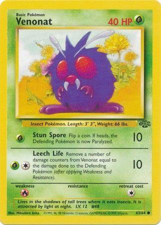 Venonat 063 - Unlimited Jungle - Common