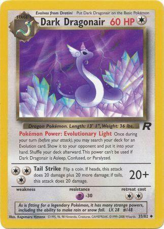 Dark Dragonair 033 - Unlimited Team Rocket - Uncommon