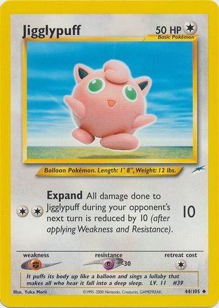 Jigglypuff - Unlimited Neo Destiny - Uncommon
