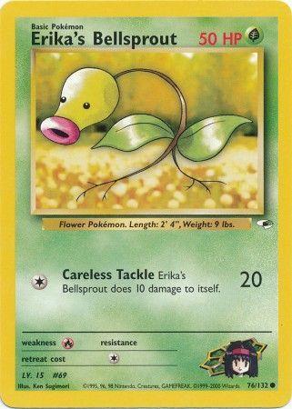 Erika's Bellsprout (76) (76) 076 - Unlimited Gym Heroes - Common