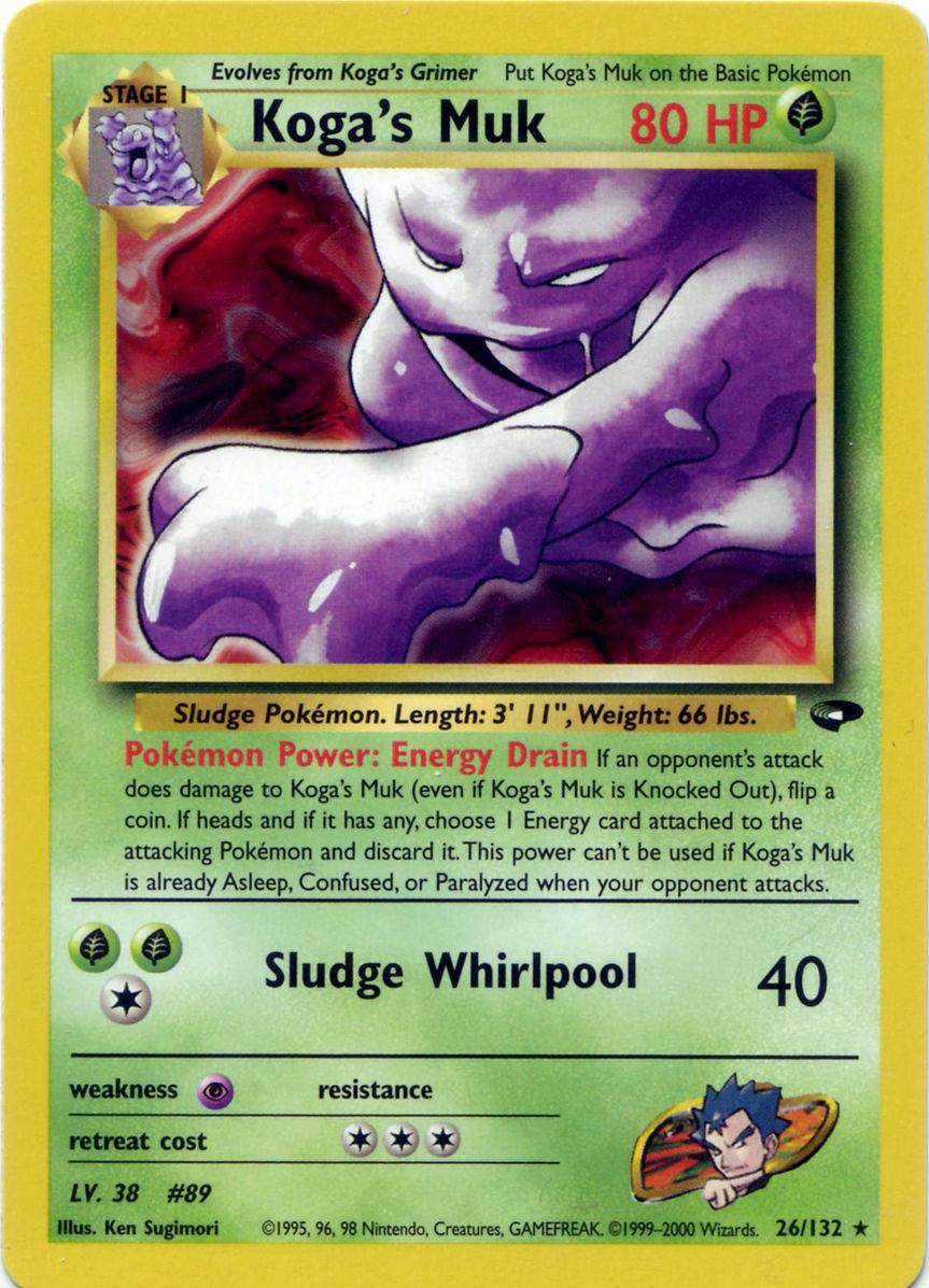 Koga's Muk 026 - Unlimited Gym Challenge - Rare