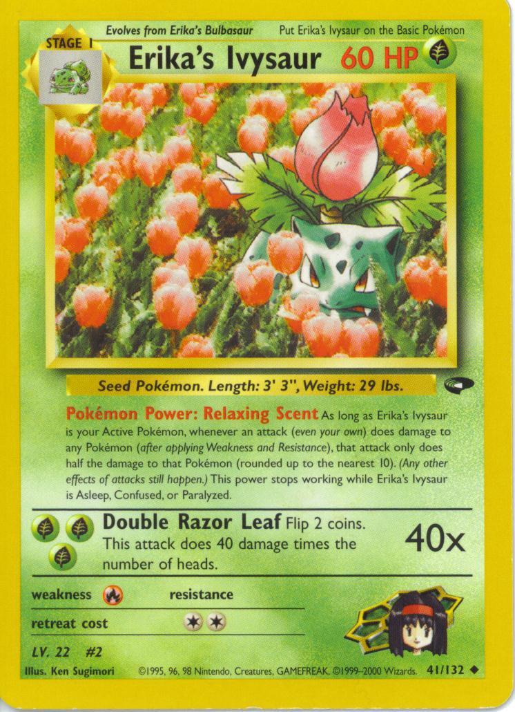 Erika's Ivysaur 041 - Unlimited Gym Challenge - Uncommon