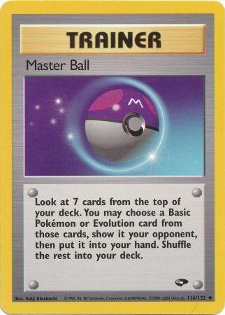 Master Ball 116 - Unlimited Gym Challenge - Uncommon