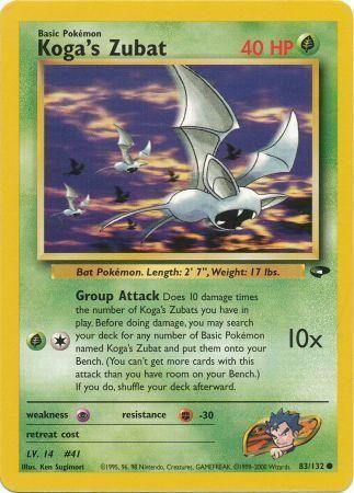 Koga's Zubat 083 - Unlimited Gym Challenge - Common