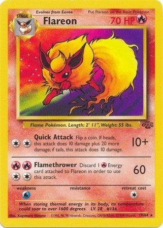 Flareon (19) (19) 019 - Unlimited Jungle - Rare