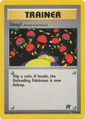 Sleep! (Rocket's Secret Machine) 079 - Unlimited Team Rocket - Common