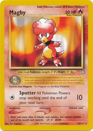 Magby 023 - Unlimited Neo Genesis - Rare